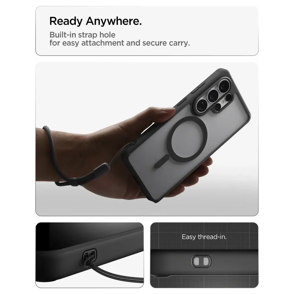 Etui Spigen Ultra Hybrid Mag MagSafe do Samsung Galaxy S26 Ultra Matte Black