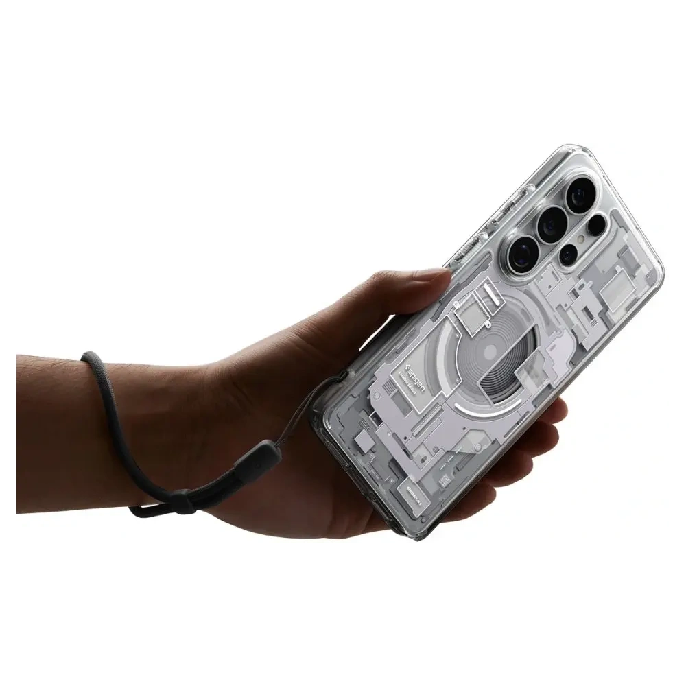 Etui Spigen Ultra Hybrid Mag MagSafe do Samsung Galaxy S26 Ultra Zero One White