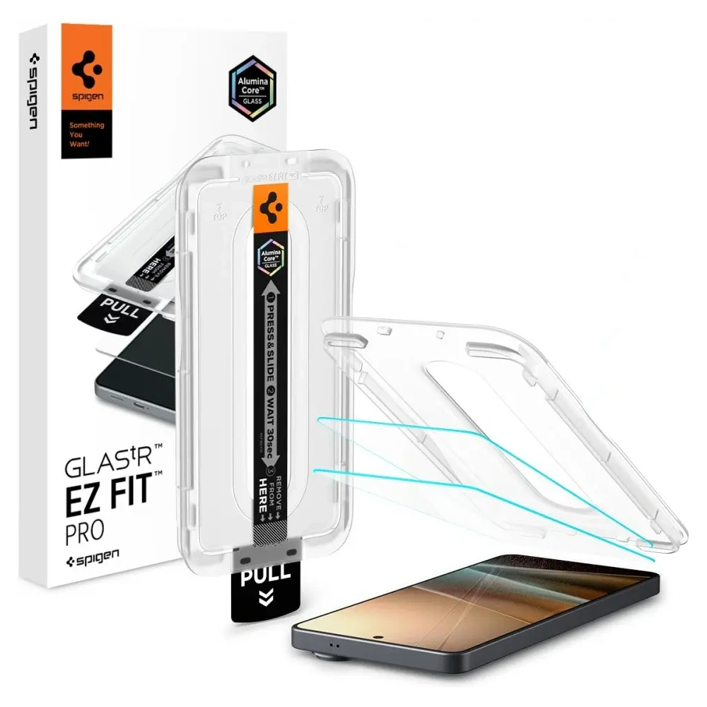 Szkło hartowane Spigen Glas.tr ez Fit Pro Anti Reflection do Samsung Galaxy S26 Ultra Clear [2 PACK]