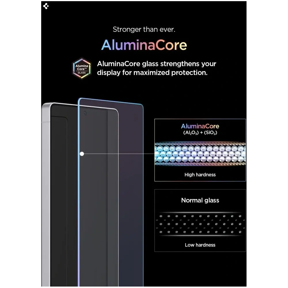 Szkło hartowane Spigen Glas.tr ez Fit Pro Anti Reflection do Samsung Galaxy S26 Ultra Clear [2 PACK]