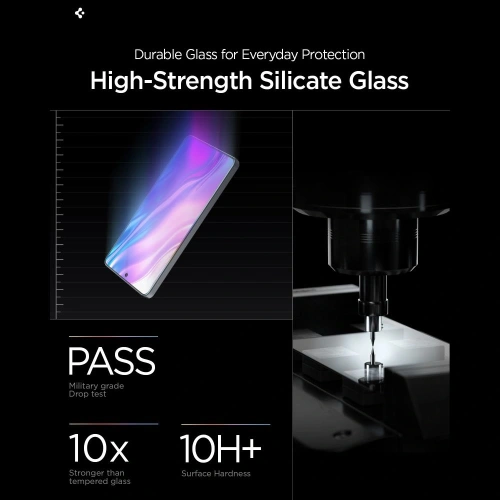 Szkło hartowane Spigen Glas.tr ez Fit Pro Anti Reflection do Samsung Galaxy S26 Ultra Clear [2 PACK]