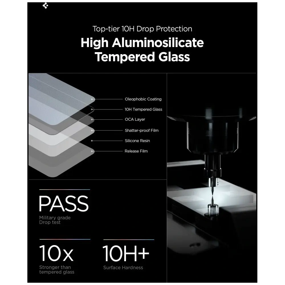 Szkło hartowane Spigen Glas.tr ez Fit Pro HD do Samsung Galaxy S26 Ultra Clear