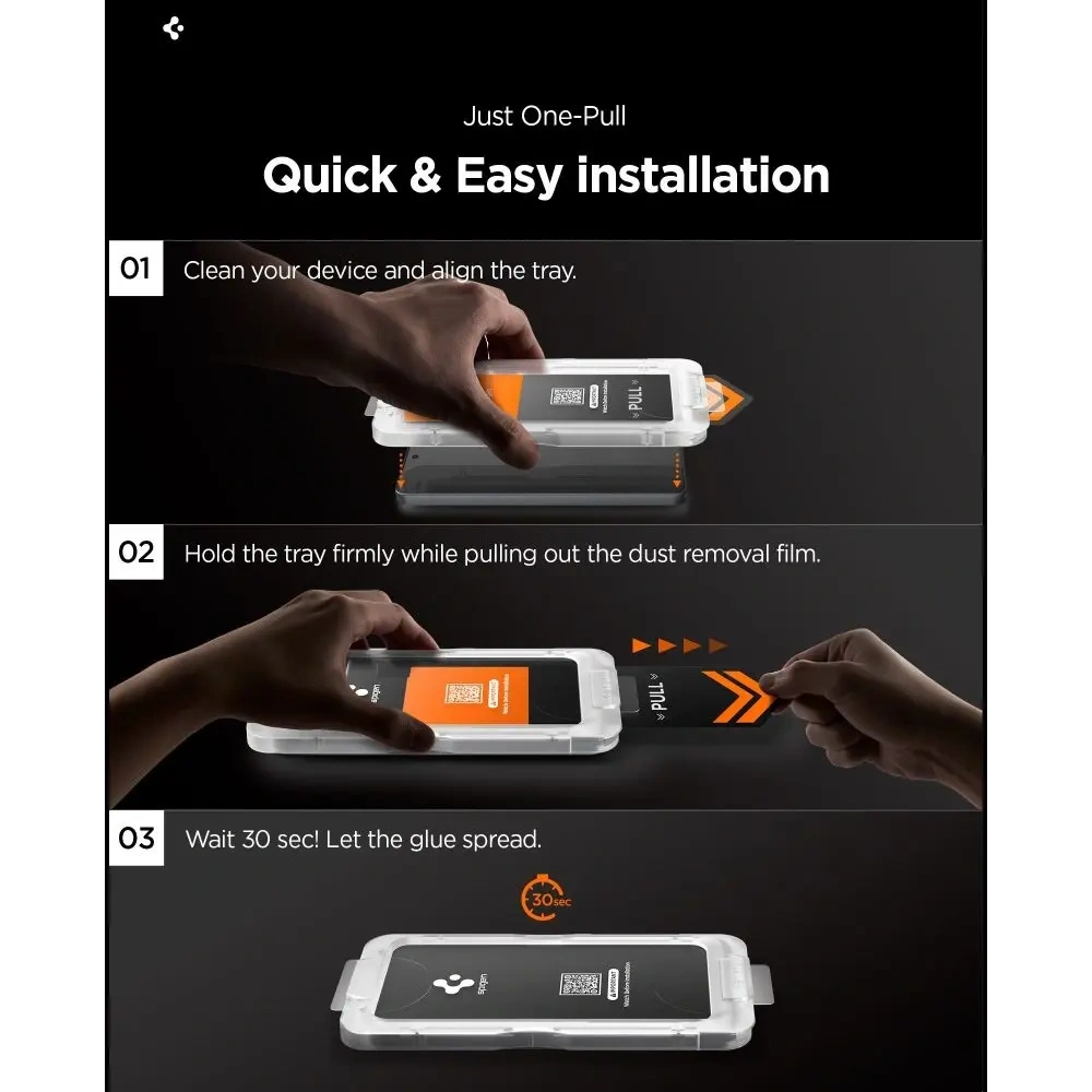 Szkło hartowane Spigen Glas.tr ez Fit Pro HD do Samsung Galaxy S26 Ultra Clear