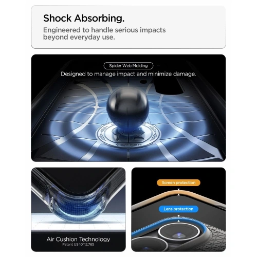 Etui Spigen Liquid Air do Samsung Galaxy S26+ Plus Marble Grey