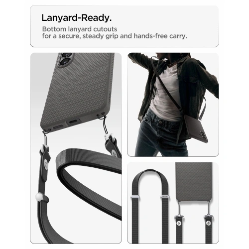 Etui Spigen Liquid Air do Samsung Galaxy S26+ Plus Marble Grey