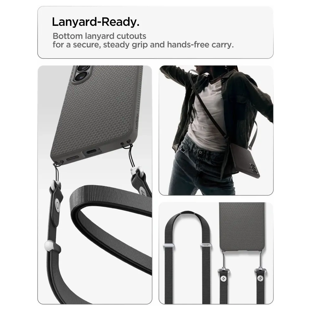 Etui Spigen Liquid Air do Samsung Galaxy S26+ Plus Marble Grey