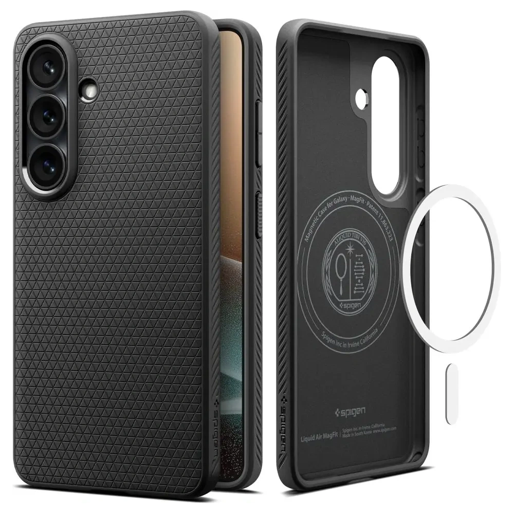 Etui Spigen Liquid Air Mag MagSafe do Samsung Galaxy S26+ Plus Matte Black