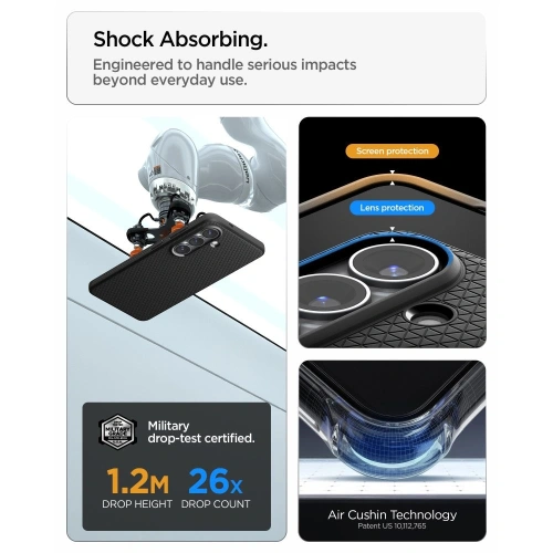 Etui Spigen Liquid Air Mag MagSafe do Samsung Galaxy S26+ Plus Matte Black