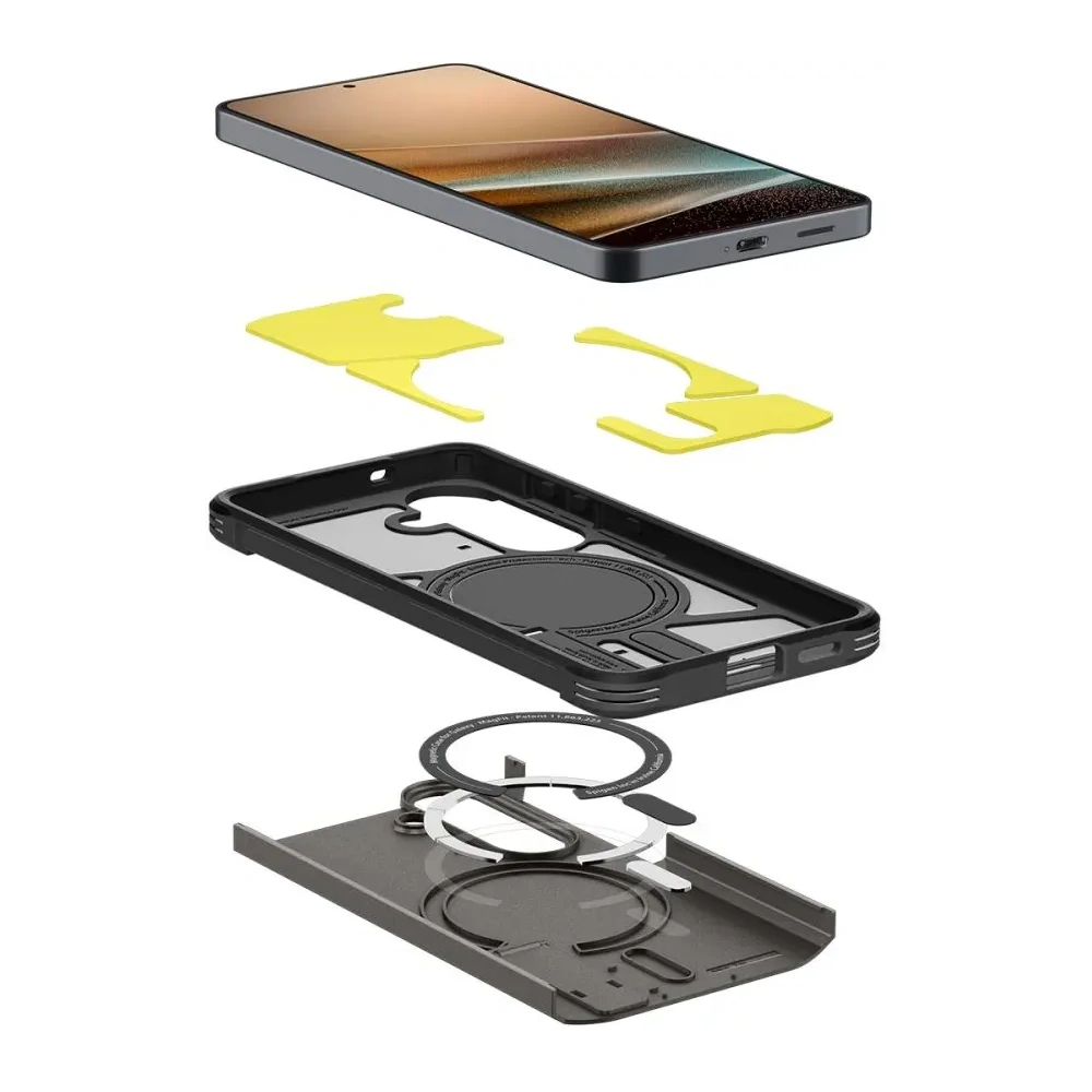 Etui Spigen Tough Armor Mag MagSafe do Samsung Galaxy S26+ Plus Gunmetal