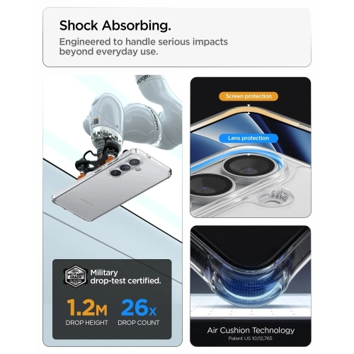 Etui Spigen Ultra Hybrid do Samsung Galaxy S26+ Plus Crystal Clear