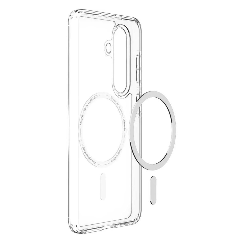 Etui Spigen Ultra Hybrid Mag MagSafe do Samsung Galaxy S26+ Plus Clear/white