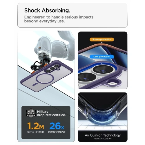 Etui Spigen Ultra Hybrid Mag MagSafe do Samsung Galaxy S26+ Plus Deep Purple