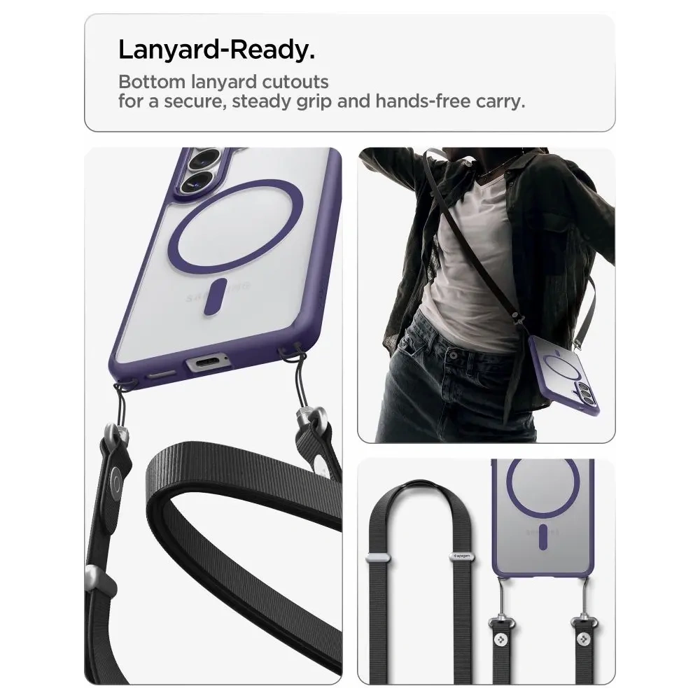 Etui Spigen Ultra Hybrid Mag MagSafe do Samsung Galaxy S26+ Plus Deep Purple
