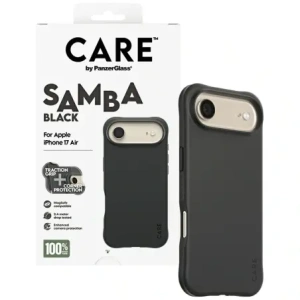 Etui CARE by PanzerGlass Fashionable Samba MagSafe do Apple iPhone Air czarny