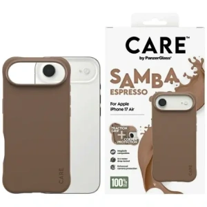 Etui CARE by PanzerGlass Fashionable Samba MagSafe do Apple iPhone Air espresso