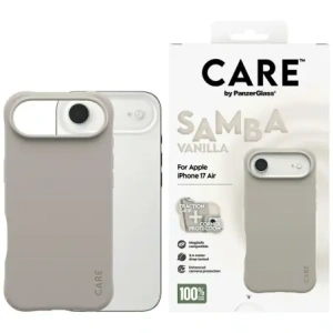 Etui CARE by PanzerGlass Fashionable Samba MagSafe do Apple iPhone Air waniliowy