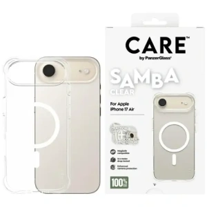 Etui CARE by PanzerGlass Fashionable Samba w. White MagSafe do Apple iPhone Air przezroczysty