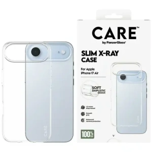Etui CARE by PanzerGlass Fashionable X-Ray Soft Basic do Apple iPhone Air przezroczysty