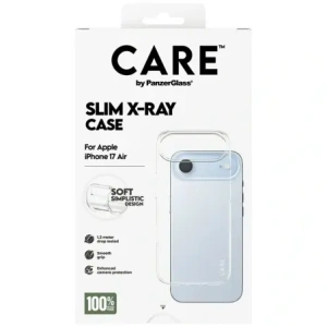 Etui CARE by PanzerGlass Fashionable X-Ray Soft Basic do Apple iPhone Air przezroczysty