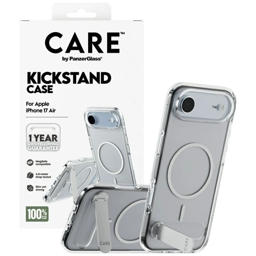 Etui CARE by PanzerGlass Feature w. Kickstand MagSafe do Apple iPhone Air przezroczysty