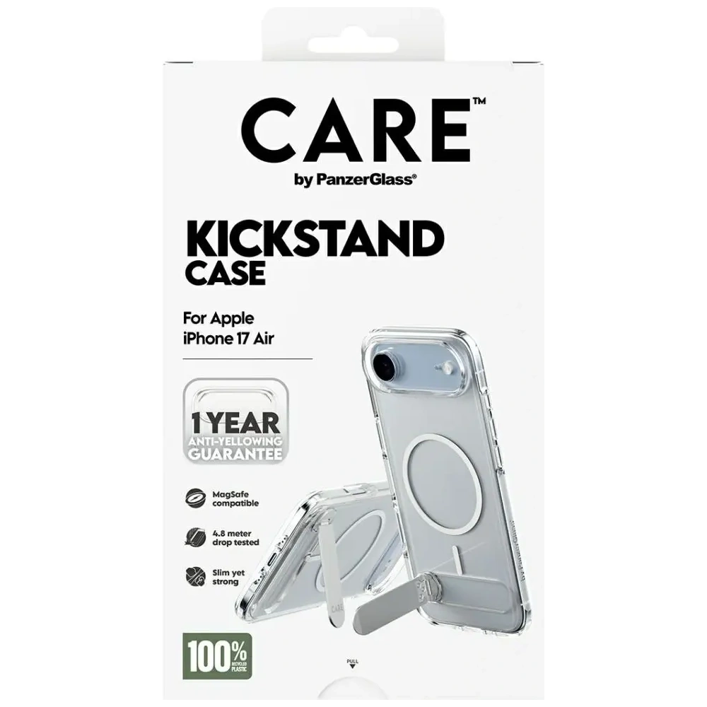 Etui CARE by PanzerGlass Feature w. Kickstand MagSafe do Apple iPhone Air przezroczysty