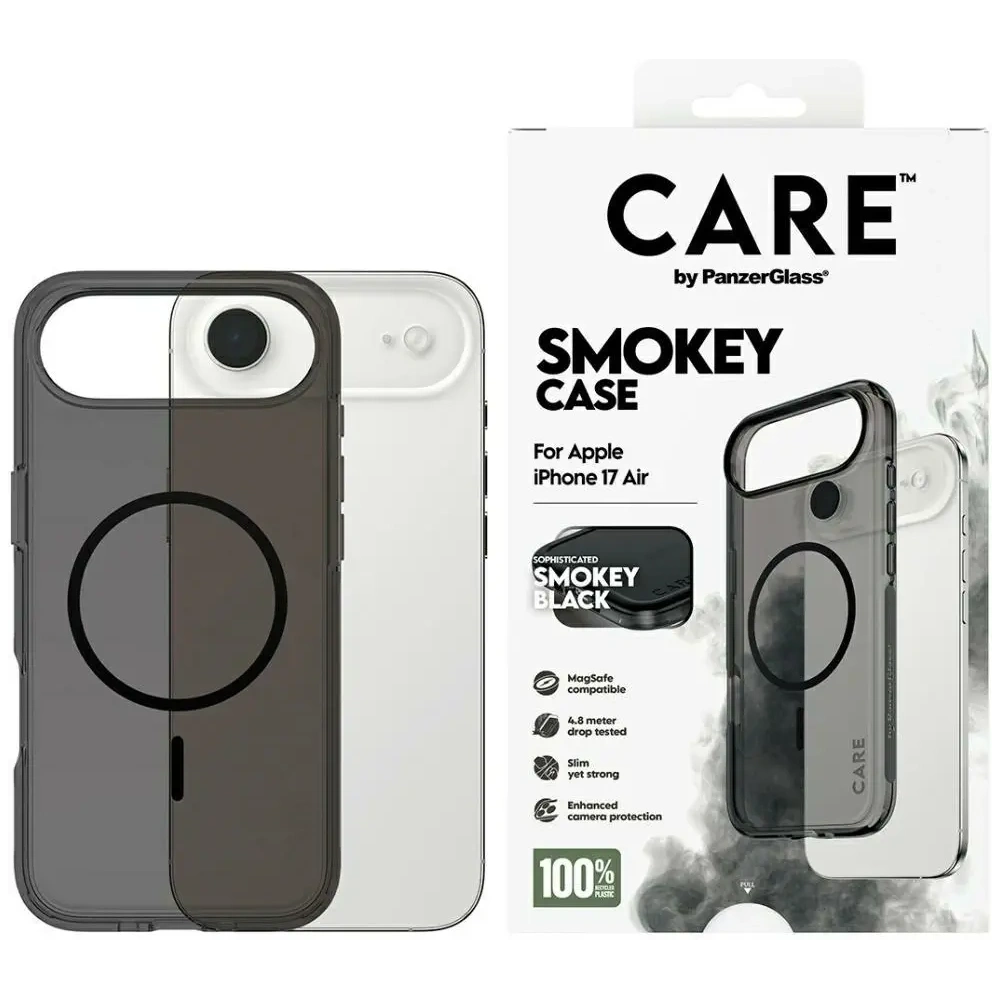Etui CARE by PanzerGlass Flagship Urban Explorer w. Black MagSafe do Apple iPhone Air dymny