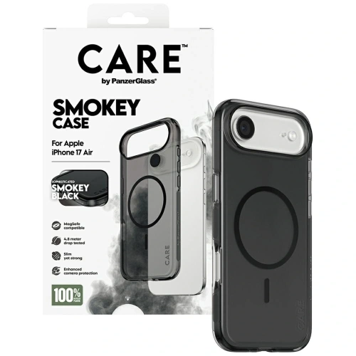 Etui CARE by PanzerGlass Flagship Urban Explorer w. Black MagSafe do Apple iPhone Air dymny