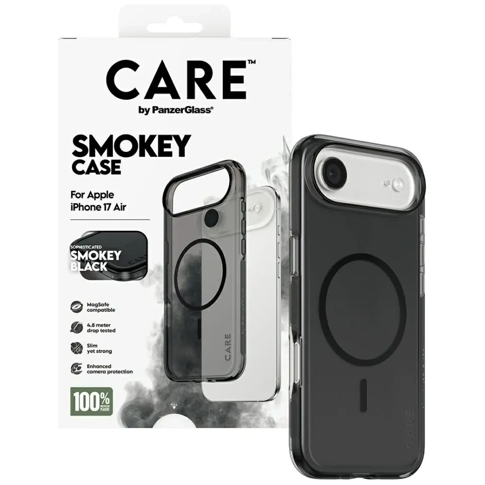 Etui CARE by PanzerGlass Flagship Urban Explorer w. Black MagSafe do Apple iPhone Air dymny