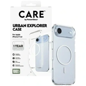 Etui CARE by PanzerGlass Flagship Urban Explorer w. White MagSafe do Apple iPhone Air przezroczysty