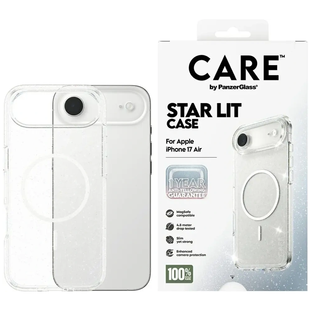 Etui CARE by PanzerGlass Flagship Urban Explorer w. White MagSafe do Apple iPhone Air Star Lit
