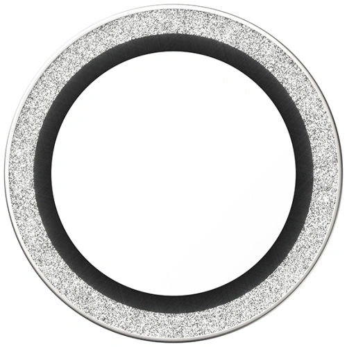 Szkło hartowane na obiektyw PanzerGlass Hoops Glitter do Apple iPhone Air srebrny