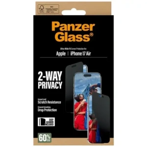 Szkło prywatyzujące PanzerGlass Ultra-Wide Fit EasyAligner do Apple iPhone Air