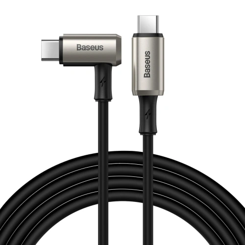 Kup Cablul unghiular USB-C 3.1 Baseus Hammer, 100W, PD, 4K 1.5m (negru-gri) - BSU1702BLKGRY - {ean13} - Sklep Home Screen