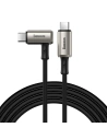 USB-C 3.1 sarokkábel Baseus Hammer, 100W, PD, 4K 1.5m (fekete-szürke)