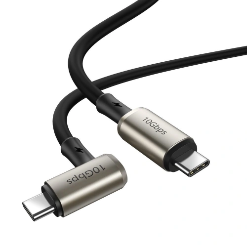 Kup Cablul unghiular USB-C 3.1 Baseus Hammer, 100W, PD, 4K 1.5m (negru-gri) - BSU1702BLKGRY - {ean13} - Sklep Home Screen