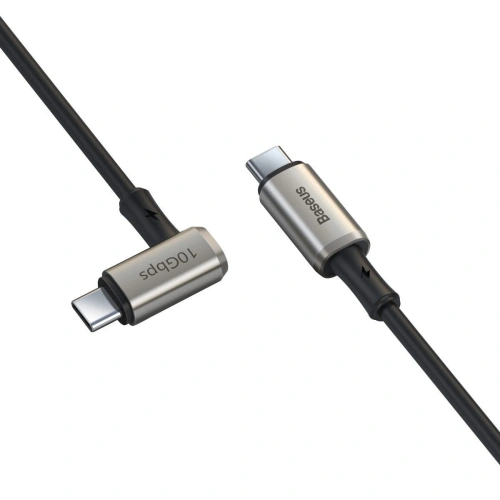 Kup Cablul unghiular USB-C 3.1 Baseus Hammer, 100W, PD, 4K 1.5m (negru-gri) - BSU1702BLKGRY - {ean13} - Sklep Home Screen