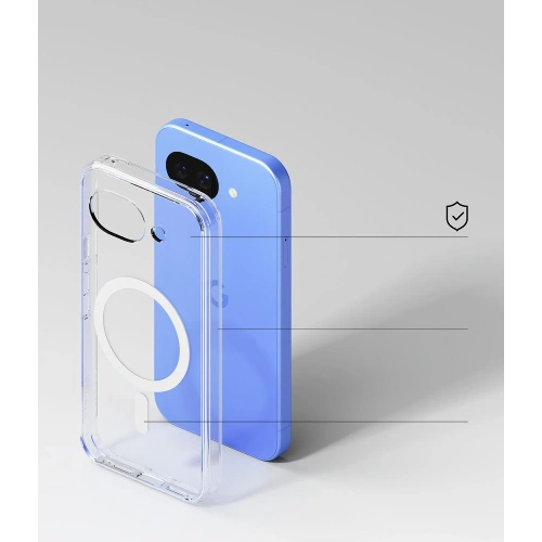 Etui Ringke Fusion Magnetic MagSafe do Google Pixel 10a Clear