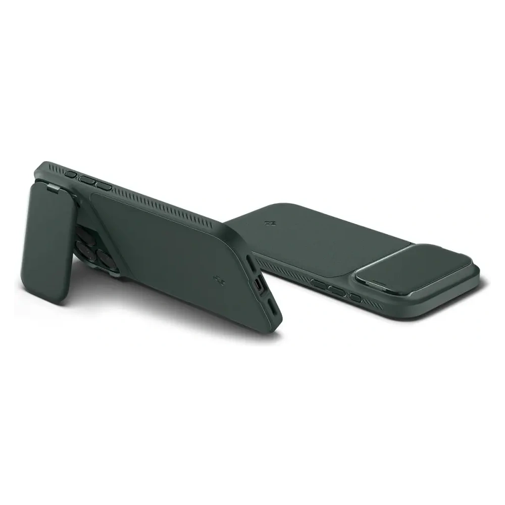 Etui Spigen Optik Armor Mag MagSafe do Apple iPhone 17 Pro Max Abyss Green