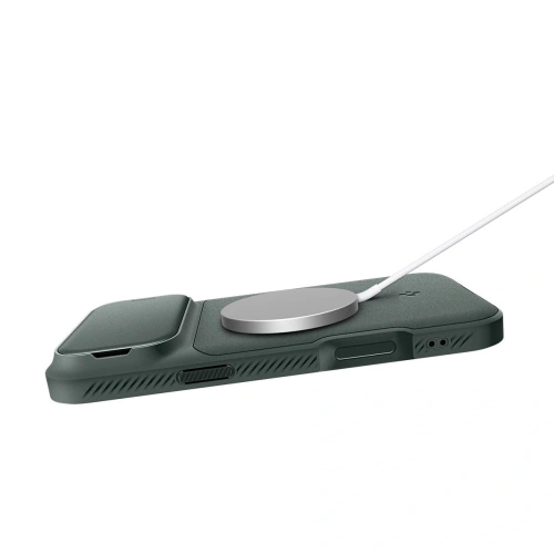 Etui Spigen Optik Armor Mag MagSafe do Apple iPhone 17 Pro Max Abyss Green