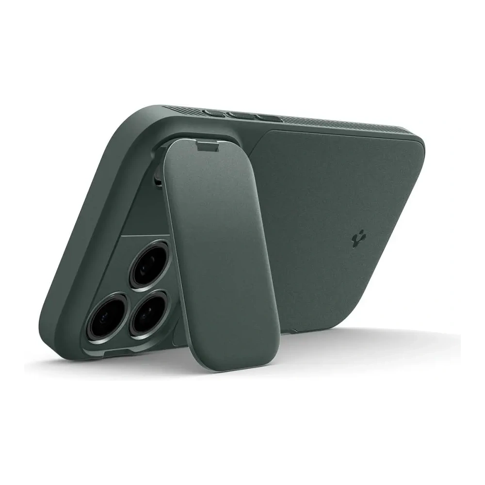 Etui Spigen Optik Armor Mag MagSafe do Apple iPhone 17 Pro Abyss Green
