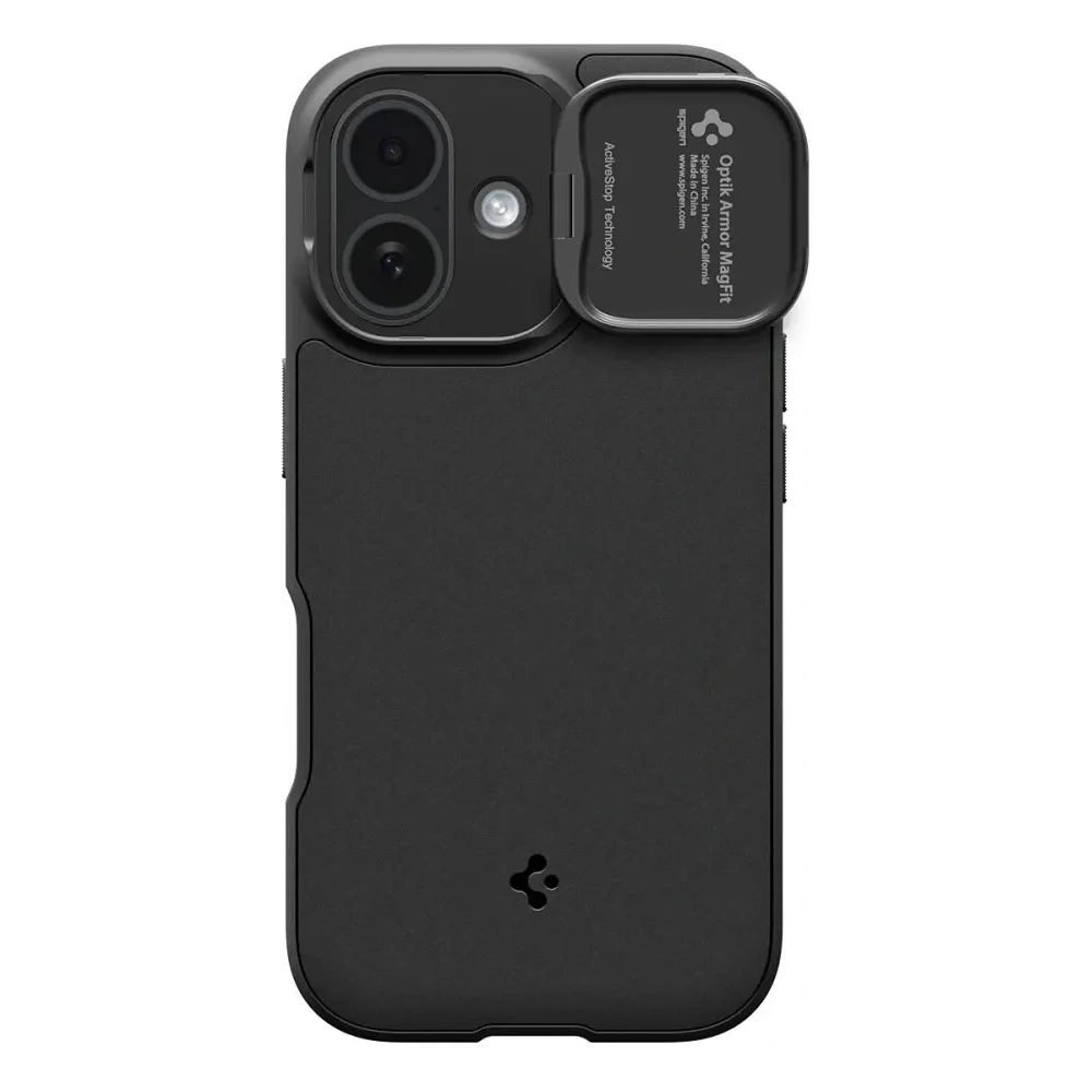 Etui Spigen Optik Armor Mag MagSafe do Apple iPhone 17 Black