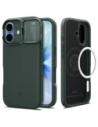 Etui Spigen Optik Armor Mag MagSafe do Apple iPhone 17 Abyss Green
