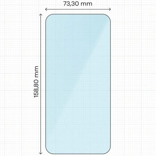 Szkło ochronne 2.5D Bizon Smart Glass do Apple iPhone 17 Pro Max