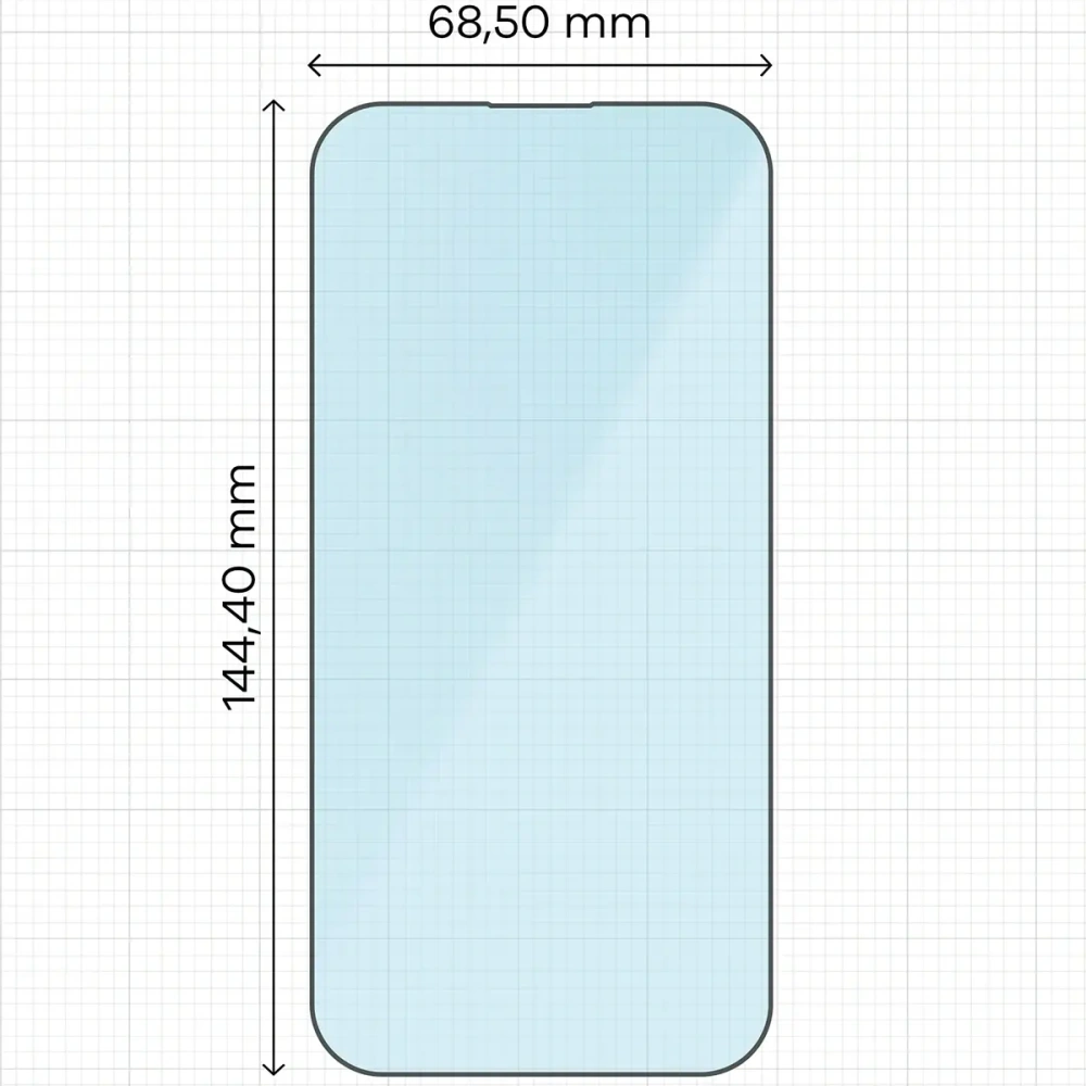 Szkło ochronne 2.5D Bizon Smart Glass do Apple iPhone 14 Pro