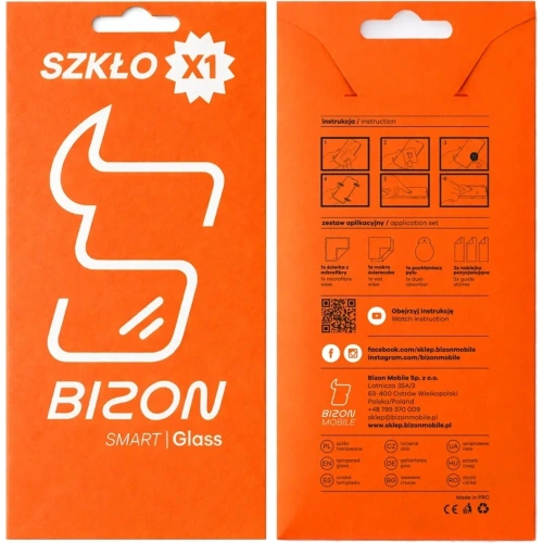 Szkło ochronne 2.5D Bizon Smart Glass do Samsung Galaxy S20 FE