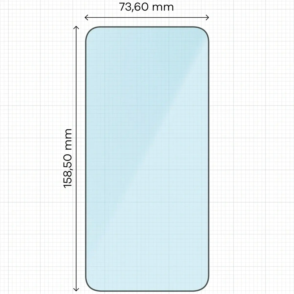 Szkło ochronne 2.5D Bizon Smart Glass do Xiaomi POCO F7