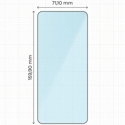 Szkło ochronne 2.5D Bizon Smart Glass do Motorola Moto G15 / G15 Power / G05 / E15 / G56 5G