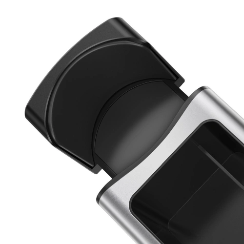 Kup Baseus Deluxe Metall Auto-Organizer mit Getränkehalter, 2x USB-Laden (silber) - BSU1706SLV - {ean13} - Sklep Home Screen