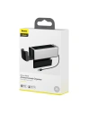 Kup Baseus Organizator auto metalic Deluxe cu suport pentru cană, 2x încărcare USB (argintiu) - BSU1706SLV - {ean13} - Sklep Home Screen