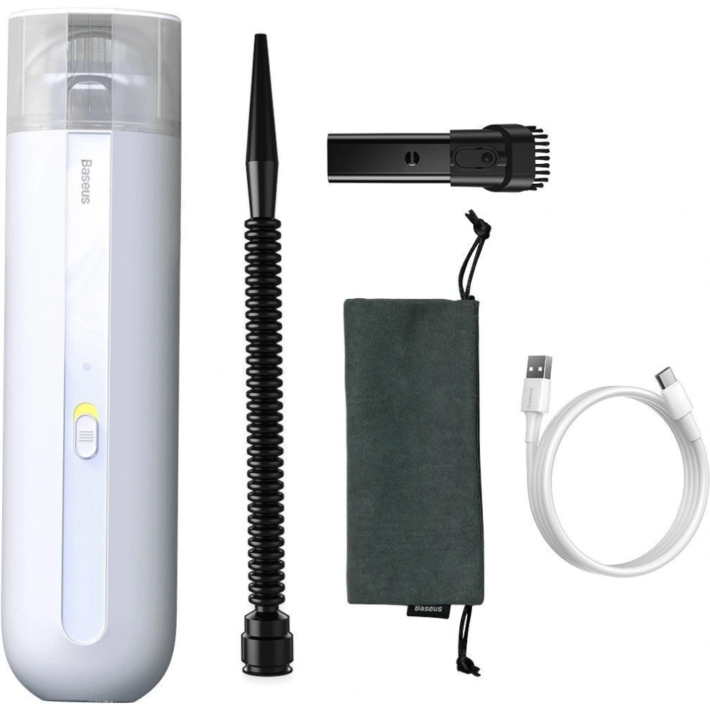 Bezprzewodowy odkurzacz samochodowy Baseus A2 5000Pa (biały)